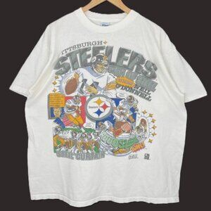 90’s PITTSBURGH STEELERS Made in USA , Vintage NFL T-Shirt